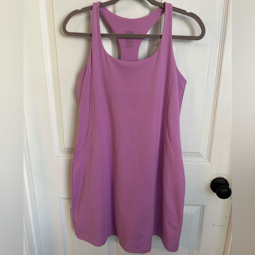 Girlfriend Collective Paloma Racerback Active Dress Women’s XL Extra Large